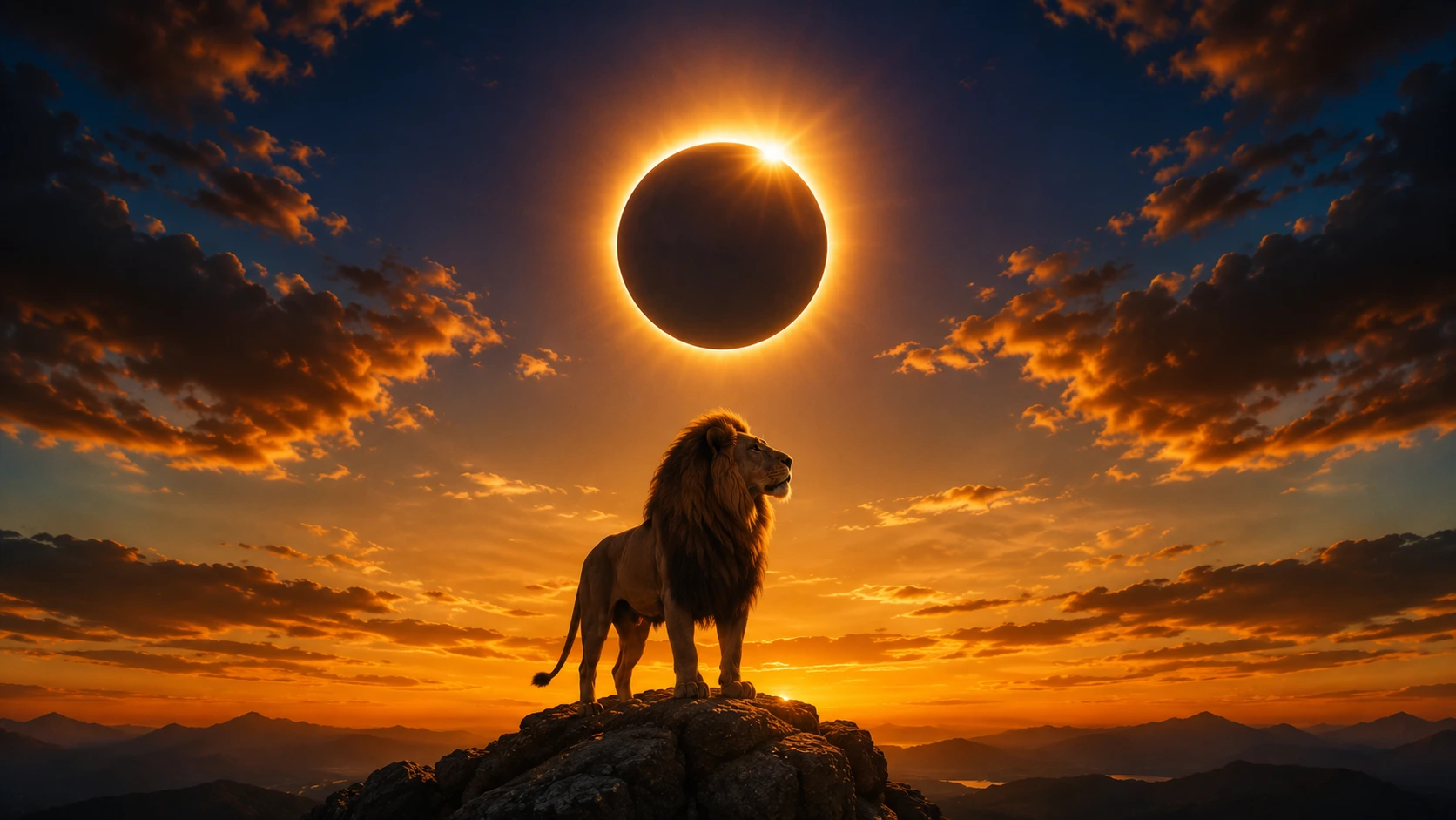 Lunar eclipse in Leo